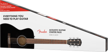 Load image into Gallery viewer, Fender CC-60S Concert Acoustic Pack, Black
