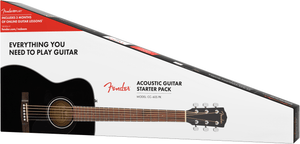 Fender CC-60S Concert Acoustic Pack, Black