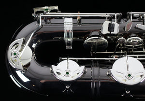 P Mauriat Baritone Saxophone 500BXSK - Black Nickel Body, Silver Plated Keys