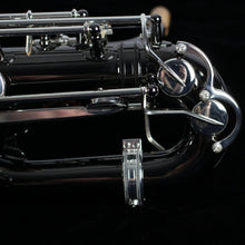 Load image into Gallery viewer, P Mauriat Baritone Saxophone 500BXSK - Black Nickel Body, Silver Plated Keys
