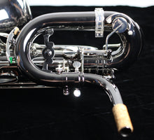 Load image into Gallery viewer, P Mauriat Baritone Saxophone 500BXSK - Black Nickel Body, Silver Plated Keys
