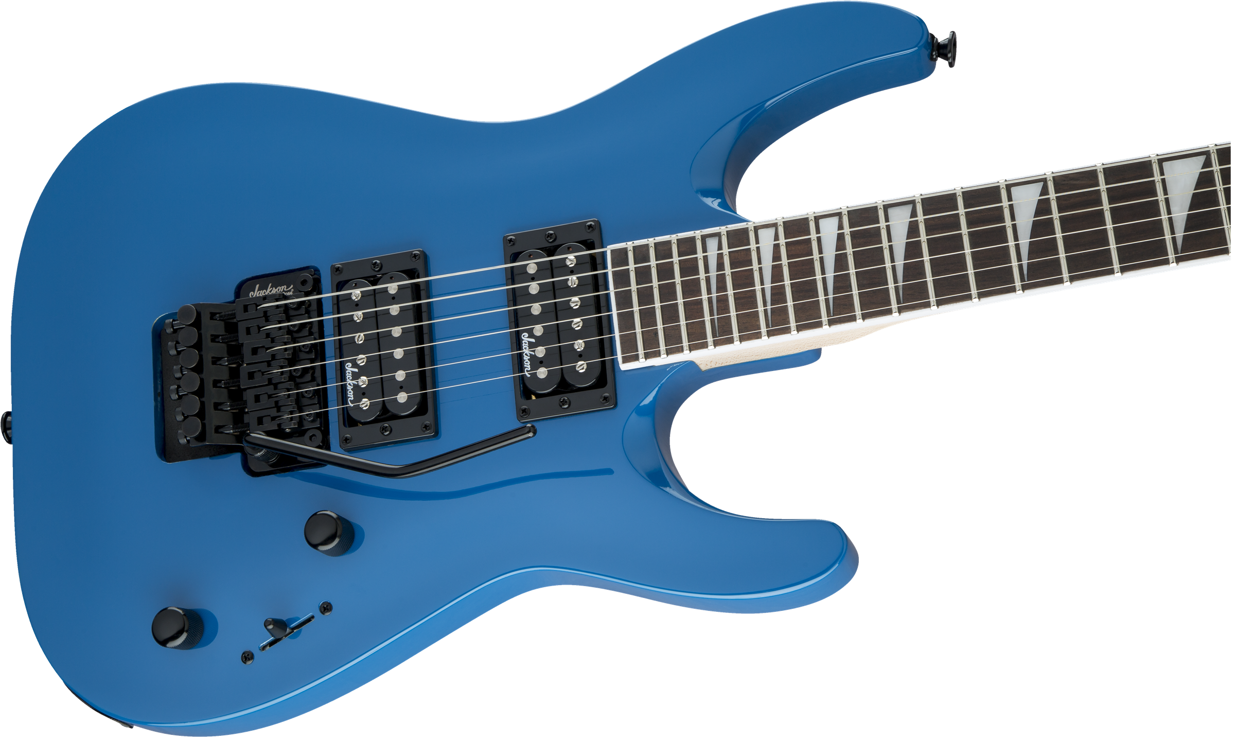 Jackson JS32 Dinky Arch Top, Bright Blue – Music World