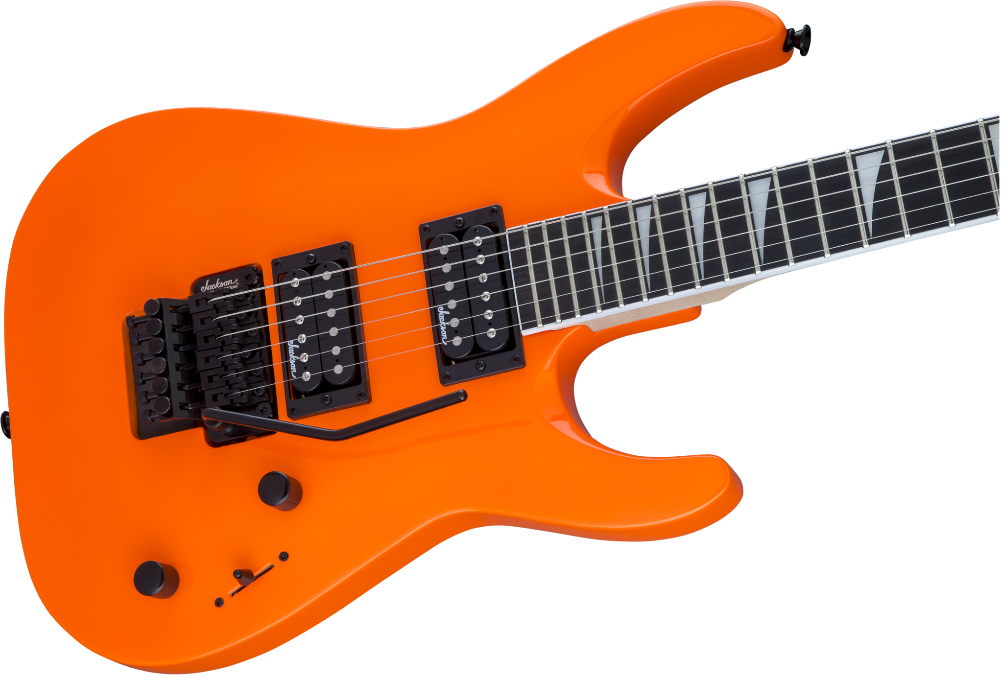 Jackson JS32 Dinky Arch Top Neon Orange Music World