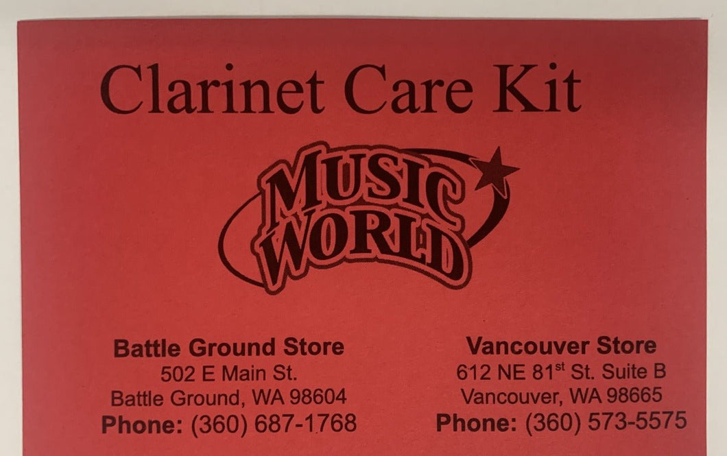 Clarinet Care Kit