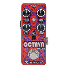 Load image into Gallery viewer, Pigtronix Octava, Pure Analog Octave Fuzz Effect Pedal
