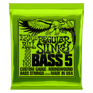 Ernie Ball Regular Slinky Bass, 5-String