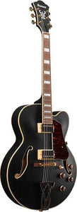 Ibanez AF75G Artcore Hollowbody Guitar, Flat Black