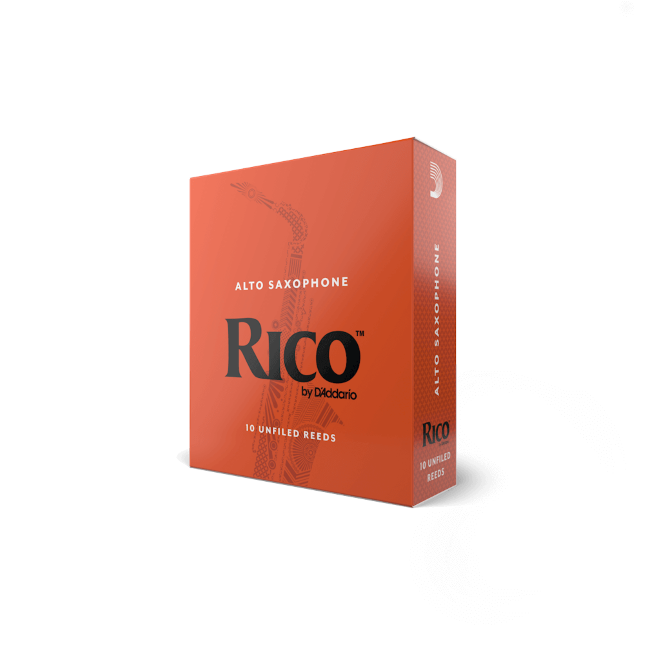 Rico Alto Saxophone Reeds, Box of 10