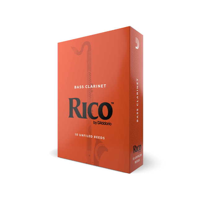 Rico Bass Clarinet Reeds, Box of 10