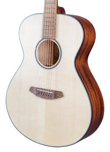 Breedlove Discovery S Concert Left Handed, European Spruce/African Mahogany