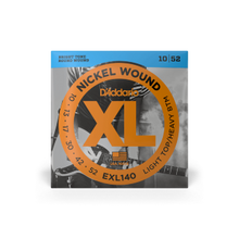 Load image into Gallery viewer, D&#39;Addario EXL140 10-52 Light Top Heavy Bottom Nickel Electric Guitar Strings
