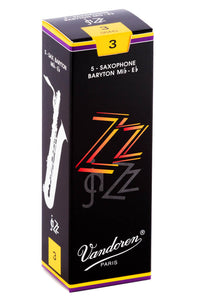 Vandoren ZZ Baritone Saxophone Reeds, Box of 5